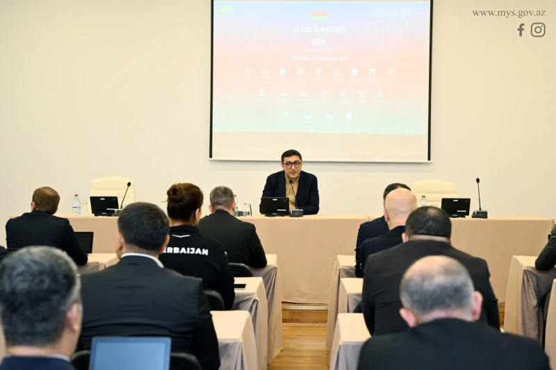 Farid Gayibov met with representatives of federations regarding preparations for the VI Islamic Solidarity Games and gave instructions Farid Gayibov met with representatives of federations regarding preparations for the VI Islamic Solidarity Games and gave instructions