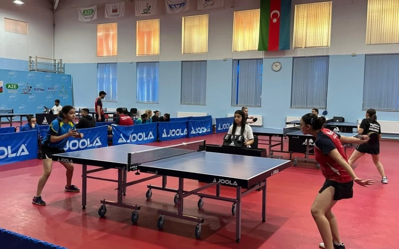 Azərbaycanda stolüstü tennis üzrə ölkə çempionatına start verilib