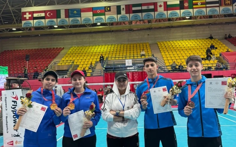 Azərbaycanın gənc badmintonçuları beynəlxalq turnirdə iki medal qazanıblar