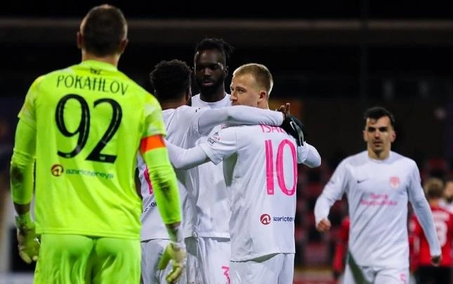 Gebele - Sabah maçının video özeti (Azerbaycan Kupası, 1/4 final)