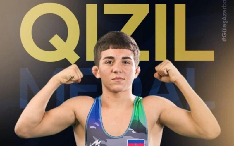 Azerbaijani U-17 Wrestlers Win Medals at World Championship