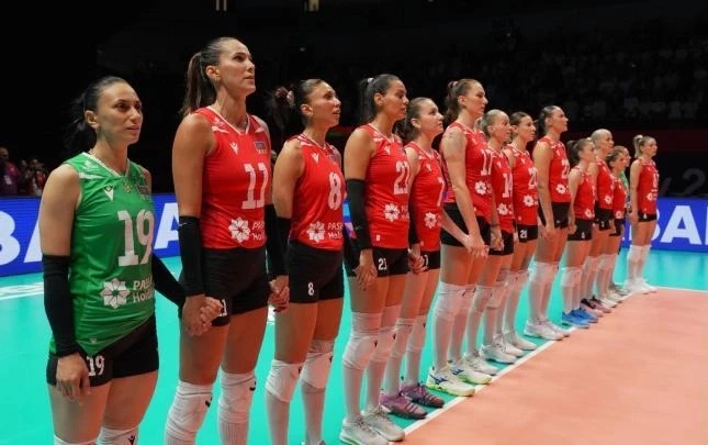 Azərbaycan qadın voleybol komandası Türkiyəyə 3:0 hesabla uduzdu