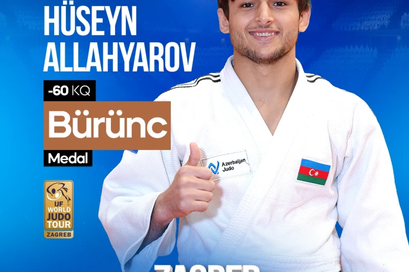 Hüseyn Allahyarov Zaqreb Qran-prisində bürünc medal qazandı