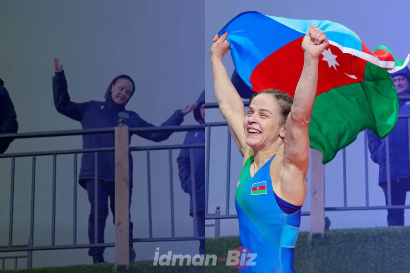 Mariya Stadnik Şuşada Yanıq Kərəmi sədaları altında rəqs etdi - VİDEO