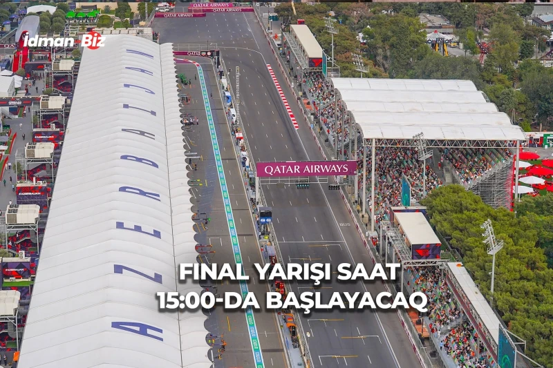 Formula-1 Azərbaycan Qran-prisində əsas yarış: Ferstappen poulda, Bakıda həyəcan yüksəkdir