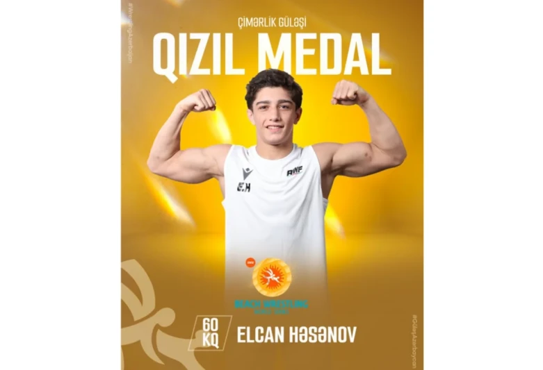 U-17 çimərlik güləşi üzrə Azərbaycan millisi Avropa çempionu oldu