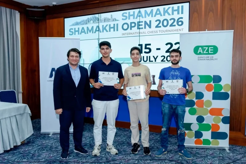 Shamakhi Open 2026 şahmat festivalı başa çatıb