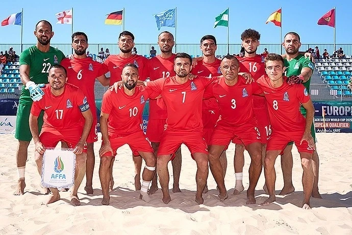 Azərbaycanın çimərlik futbolu millisinin Avropa Superfinalındakı rəqibləri müəyyənləşib