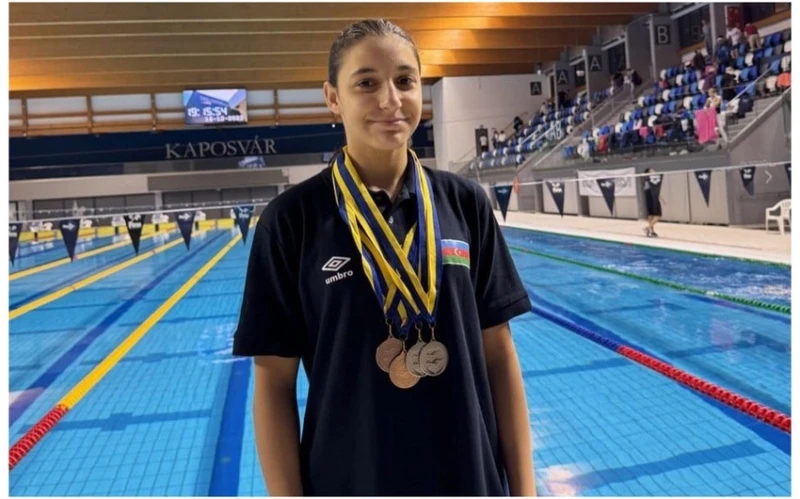 EYOF 2024: Azərbaycan üzgüçüsü Vlastilina Xasyanova da iştirak edəcək
