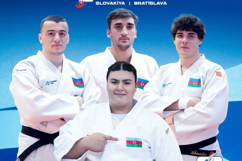 European Championship: 4 Azerbaijani Judokas to Compete Today