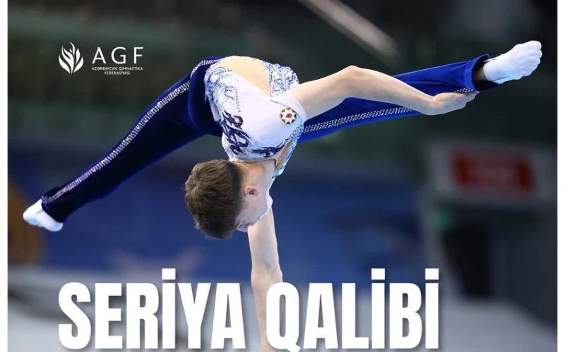 Akrobatika gimnastlarımız dünya kuboku seriyasının qalibi oldular