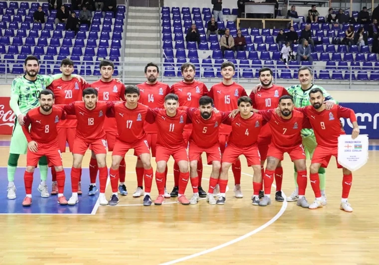 Azərbaycan futzal millisi Gürcüstana ardıcıl ikinci dəfə uduzub