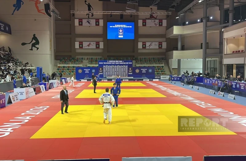 Кубок Европы в Гяндже: Азербайджанские юные дзюдоисты радуются выходу в финал