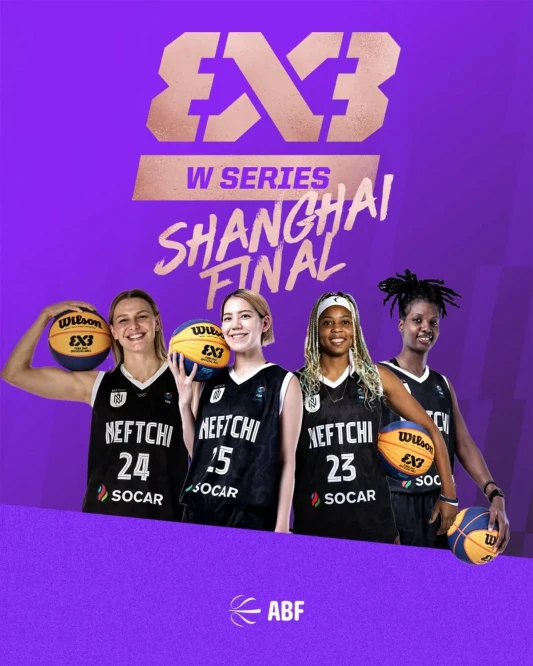 Neftçi SOCAR 3x3 basketbol komandası FIBA Qadınlar Seriyası mövsüm finalına çıxır