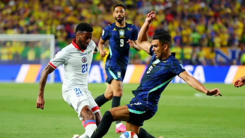 DÇ-2026: Braziliya Haiti millisinə üçüncü qolu vurub