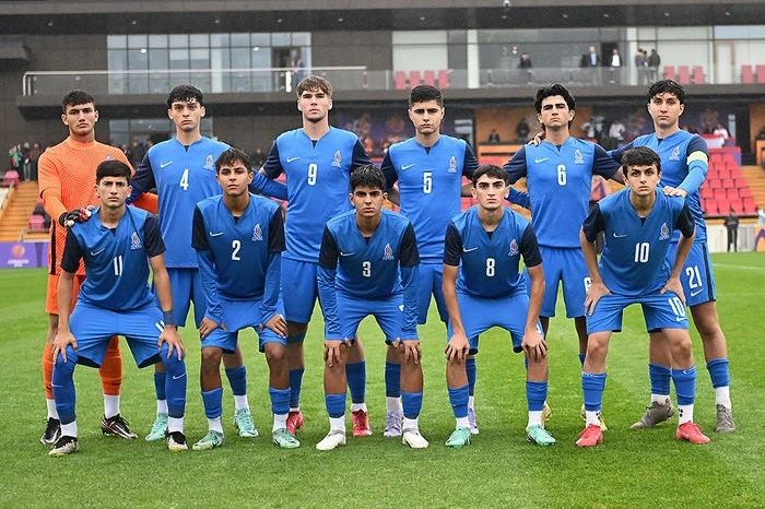 U-16 Azerbaijan national team faces Kyrgyzstan in the III CIS Games