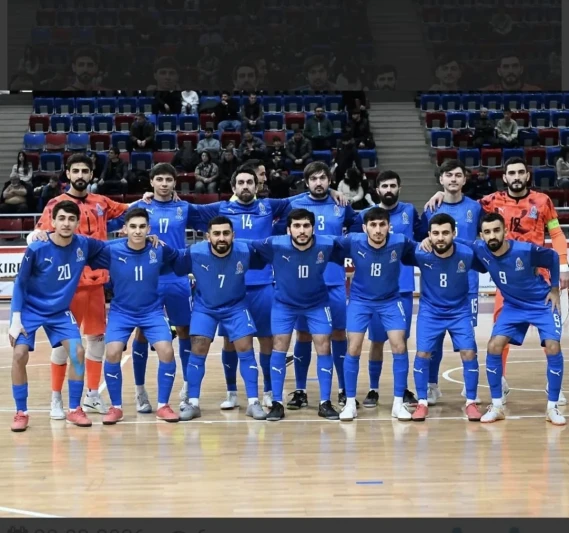 Azerbaycan futsal milli takımının Bakü'de düzenleyeceği hazırlık kampına 18 oyuncu davet edildi