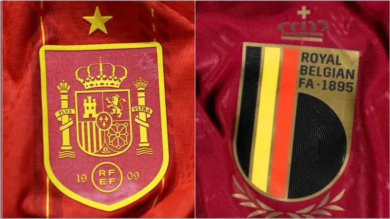İspaniya-Belçika oyunu starteddır