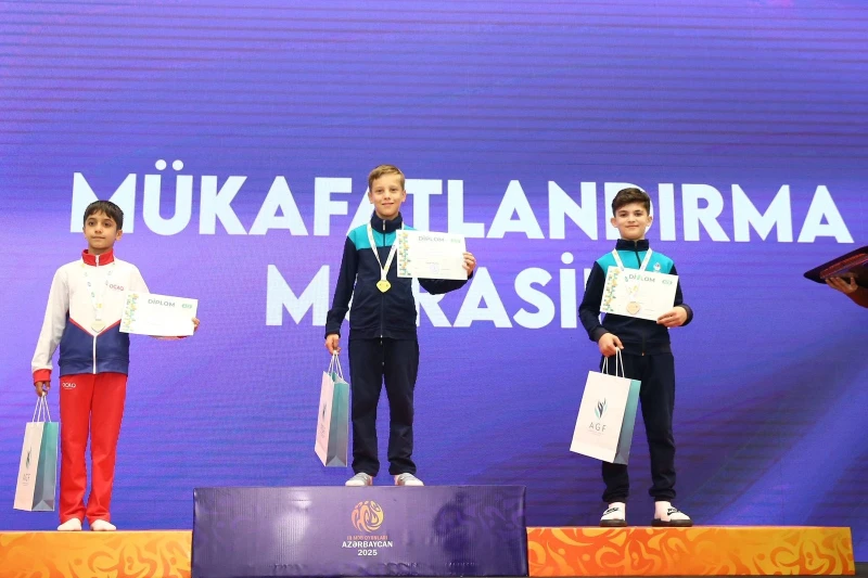 Şəkidə Batut Gimnastikası üzrə Ölkə Birinciliyi Keçirildi: III MDB Oyunlarına Hazırlıq - FOTO