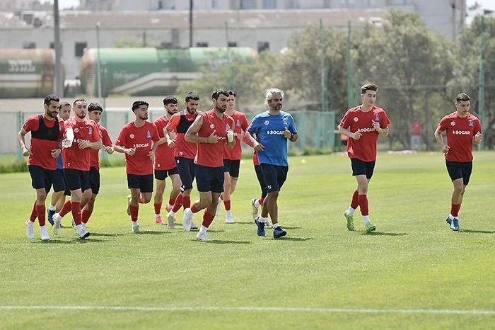 Takımımız antrenmanlara başladı