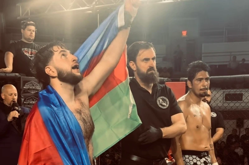 Mirmahmud Seyidzadə Kaliforniya'da MMA Turnuvasını Kazandı