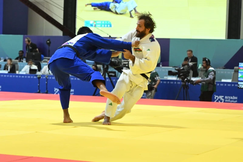 Hidayət Heydərov İslam Həmrəyliyi Oyunlarında yarımfinala yüksəldi, Gültac Məmmədəliyeva isə mübarizəni dayandırdı