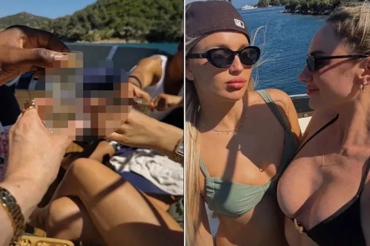 Beşiktaşın ulduzları Bodrumda sevgililəri ilə yeyib-içib hesab ödəmədən qaçdılar