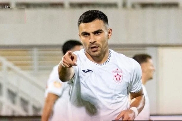 Vusal Iskandarli's team Partizani lost heavily to Tirana at home, while Iskandarli remained on the bench