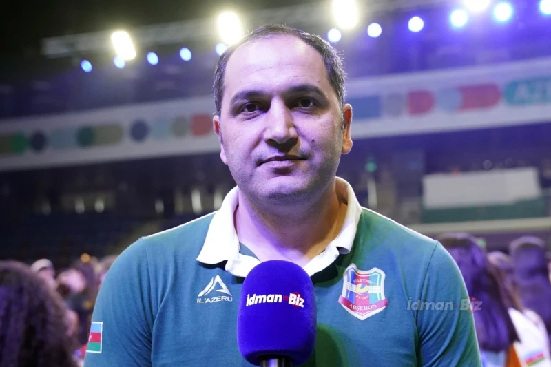 Qalib baş məşqçi: Azərbaycan voleybolunun gələcəyi parlaqdır
