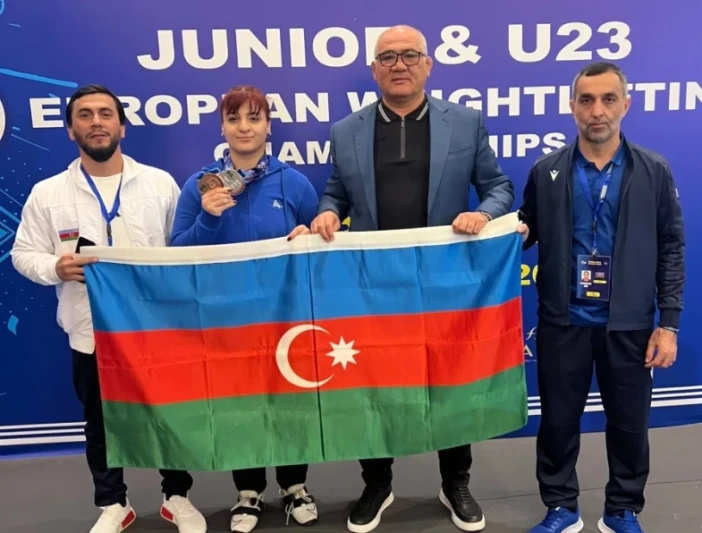 Rahilə Hüseynzadə Avropa U‑23 və gənclər çempionatında 2 gümüş, 1 bürünc medal qazandı