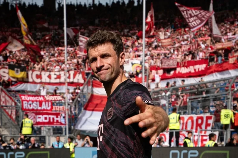 Tomas Müllerin Bavariya forması geyinməsi Classic Football Shirts reklamı ilə bağlı imiş