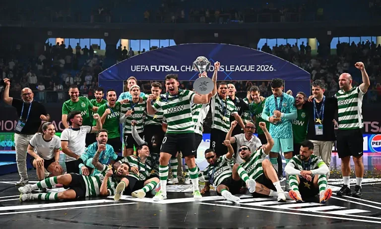Sportinq futzal üzrə Çempionlar Liqasının qalibi oldu