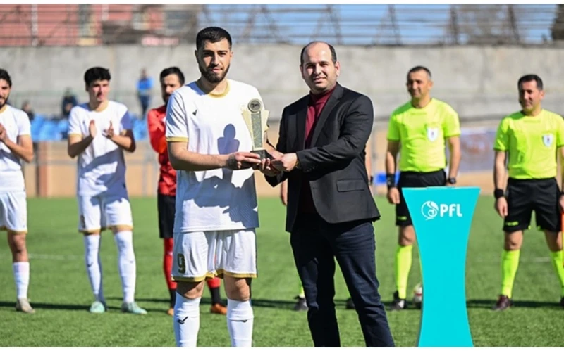 “Şəmkir” klubunun futbolçusu mükafatlandırılıb