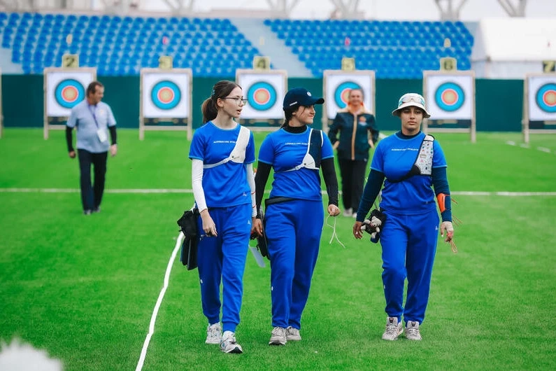 III CIS Games: Azerbaijani women's archery team finished 4th in Khankendi