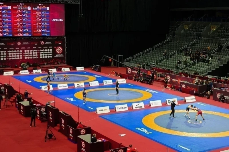 Tirana Tournament: Nine wrestlers compete for medals