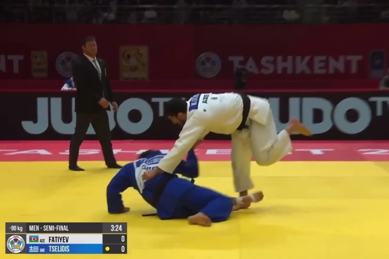 Daşkənddə Böyük Dəbilqə: Murad Fətiyev finalda, digər cüdoçulardan uğurlar