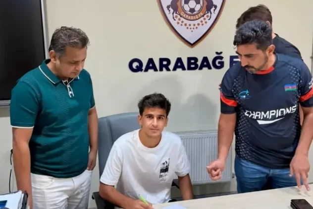 Pakistanlı gənc futbolçu “Qarabağ”ın heyətinə qoşuldu
