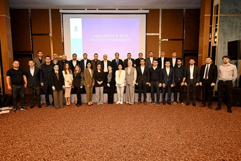 Bakıda UEFA Grow dəstəyi ilə səmərəli planlaşdırma seminarı keçirilib Bakıda UEFA Grow dəstəyi ilə səmərəli planlaşdırma seminarı keçirilib