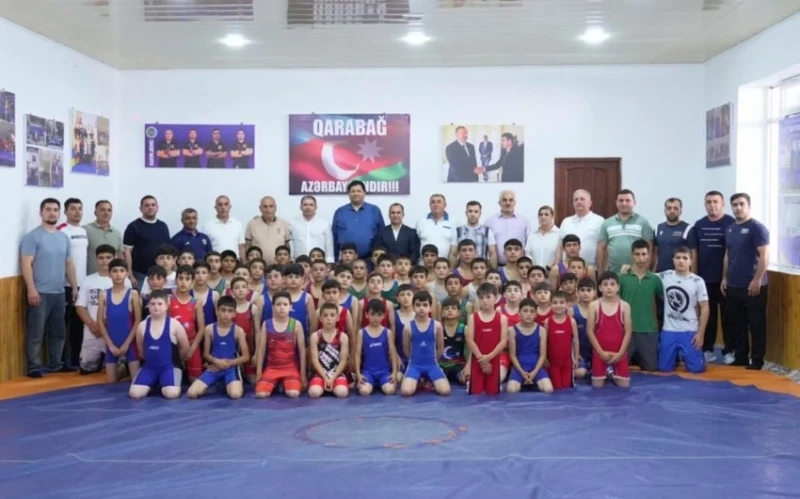 New wrestling halls put into use in Goychay: New opportunities for coaches and athletes