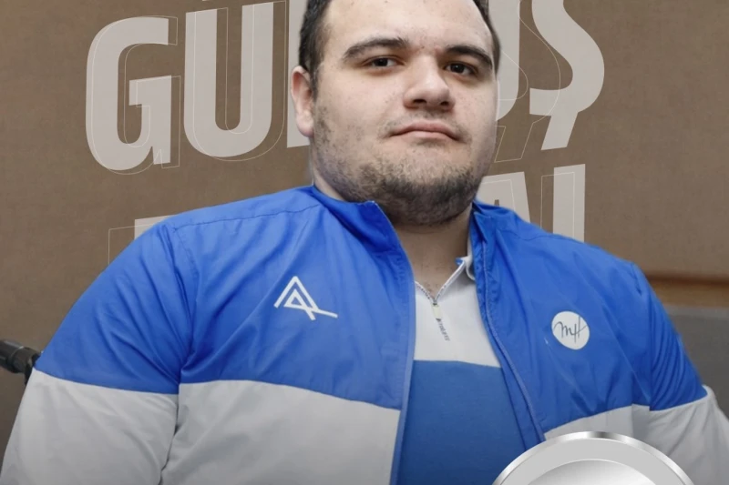 Rasul Zakiyev Wins 2 Silver Medals at the European Open Para Powerlifting Championships