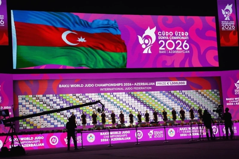 Bakıda keçirilən cüdo dünya çempionatı: Azərbaycan üçüncü yerdə