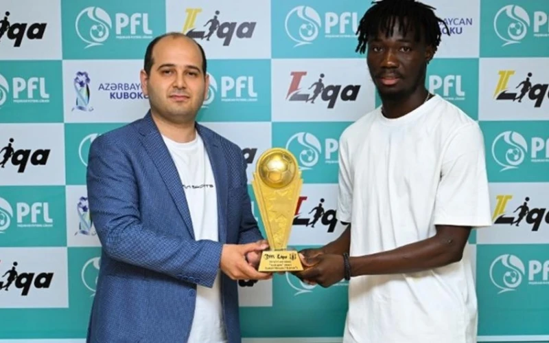 Karvanın futbolçusu Ezekiel Morqan I Liqada Ayın qolu mükafatını qazanıb