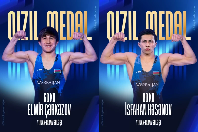 Estoniyada keçirilən turnirdə Azərbaycan güləşçiləri yeddi medal qazanaraq komanda hesabında birinci