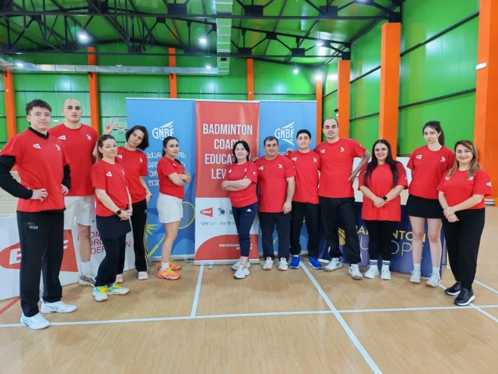 Azərbaycan badminton məşqçiləri Tbilisidə beynəlxalq məşqçilik kursunda iştirak edirlər