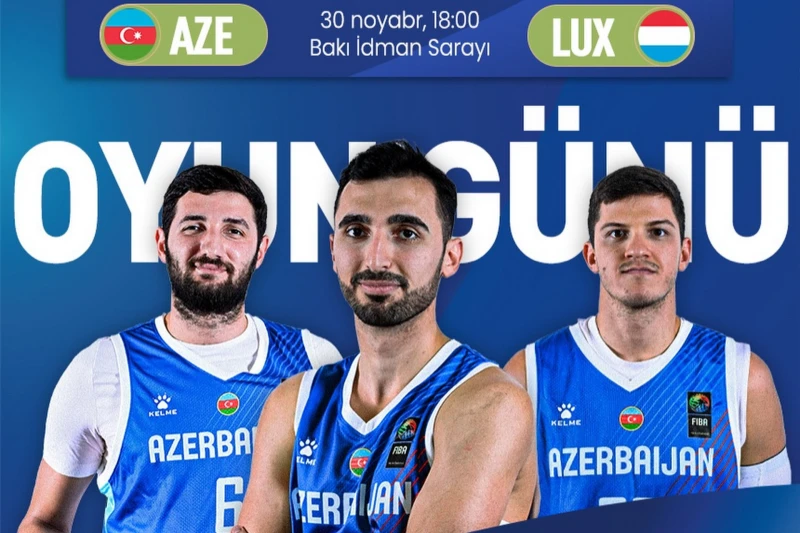 Azerbaijan national basketball team will play against Luxembourg in the European Championship qualifying round