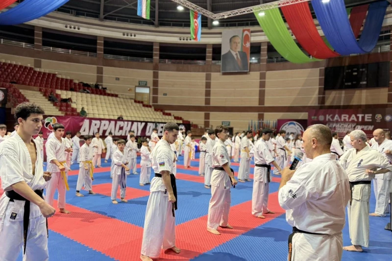 В Пограничном спортивном центре прошел зимний семинар и экзамены на пояса по стилю Киокушин (Кай) Сенши Карате