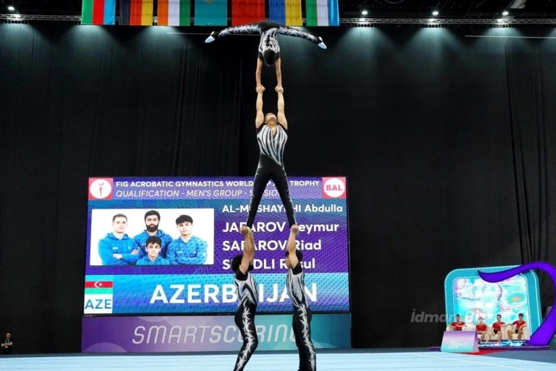 Azerbaijan's national team roster announced for Acrobatic Gymnastics World Cup