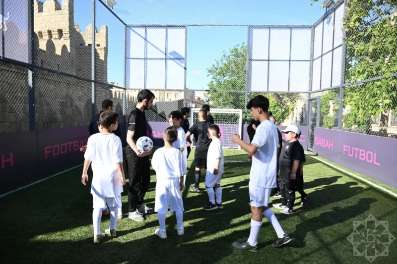 İçerişehir'de çocuklar için yeni spor sahası açıldı