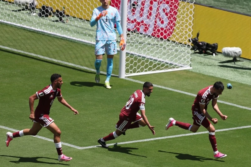 Qatar national team wins first point in World Cup