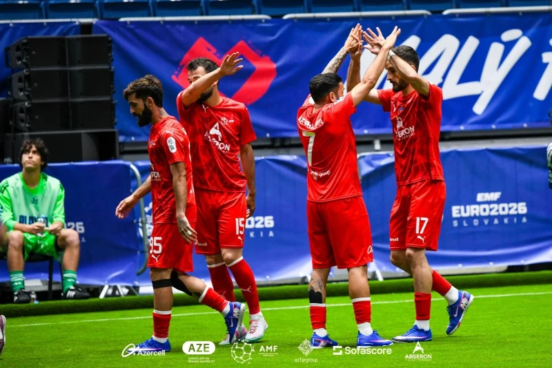 Minifutbol üzrə Azərbaycan millisi Fransanı məğlub edərək Avropa çempionatının 1/8 finalına yüksəlib